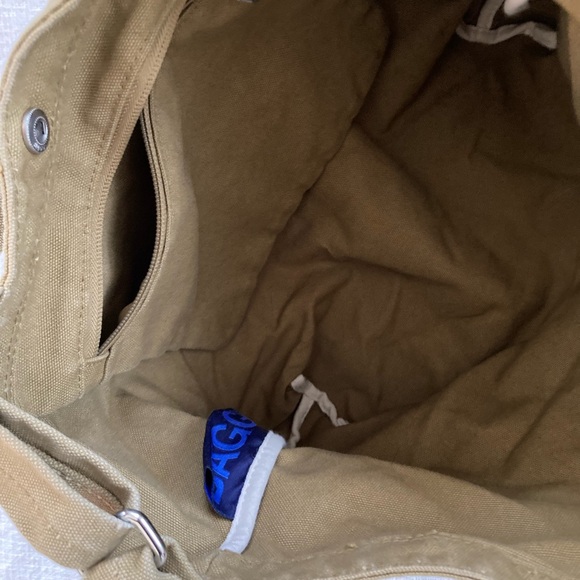 Baggu Horizontal Duck Canvas Bag in Olive - Picture 4 of 4